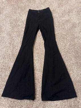 Black Women's Boot Cut Flare Pants